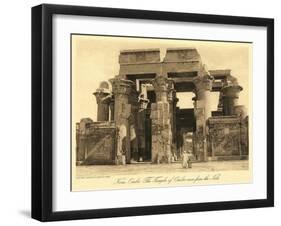 Ombos Temple-null-Framed Art Print