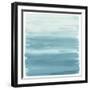 Ombre Acqua II-Allie Corbin-Framed Art Print