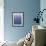 Ombré Blue Fresco 1-Melody Hogan-Framed Art Print displayed on a wall