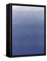 Ombré Blue Fresco 1-Melody Hogan-Framed Stretched Canvas