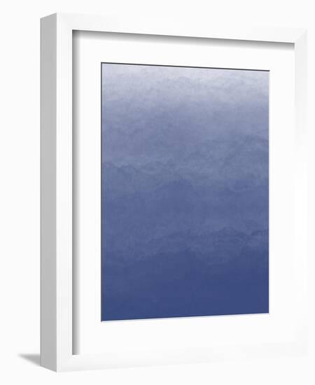 Ombre Blue Fresco 2-Melody Hogan-Framed Art Print