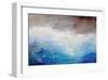 Ombre Blue-Karen Hale-Framed Art Print