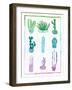 Ombre Cactus-Ashley Sta Teresa-Framed Art Print