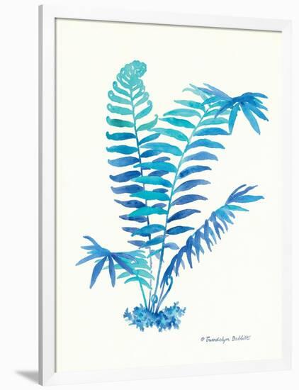 Ombre Fern I-Gwendolyn Babbitt-Framed Art Print