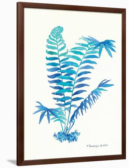 Ombre Fern I-Gwendolyn Babbitt-Framed Art Print