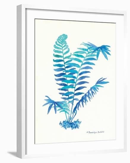 Ombre Fern I-Gwendolyn Babbitt-Framed Art Print