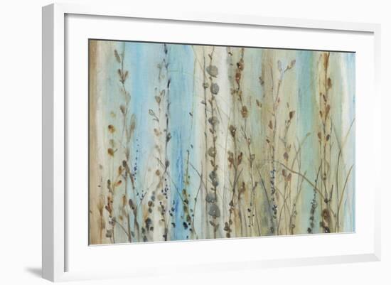 Ombre Floral I-Tim OToole-Framed Art Print