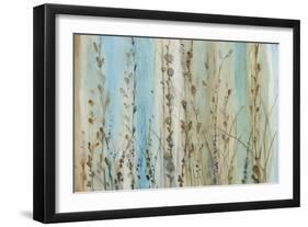 Ombre Floral I-Tim OToole-Framed Art Print