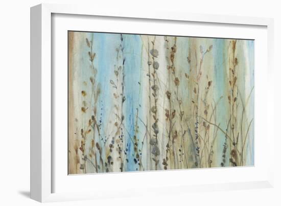 Ombre Floral I-Tim OToole-Framed Art Print