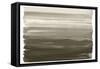 Ombre Gray Brown I-Allie Corbin-Framed Stretched Canvas