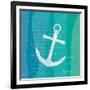 Ombre Ocean Anchor-Meili Van Andel-Framed Art Print