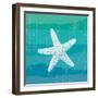 Ombre Ocean Starfish-Meili Van Andel-Framed Premium Giclee Print