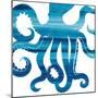 Ombre Octopus Reverse-Kimberly Allen-Mounted Art Print