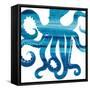 Ombre Octopus Reverse-Kimberly Allen-Framed Stretched Canvas