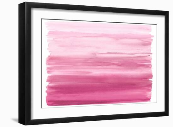 Ombre Pink Blush I-Allie Corbin-Framed Art Print