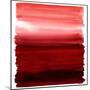 Ombre Red II-Allie Corbin-Mounted Art Print