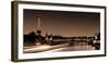 Ombre Skyline I-Joseph Eta-Framed Giclee Print