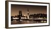 Ombre Skyline II-Joseph Eta-Framed Giclee Print