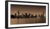 Ombre Skyline III-Adam Brock-Framed Giclee Print