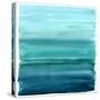 Ombre Teal II-Allie Corbin-Stretched Canvas