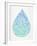 Ombre Water Drop-Cat Coquillette-Framed Giclee Print