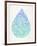 Ombre Water Drop-Cat Coquillette-Framed Giclee Print