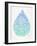 Ombre Water Drop-Cat Coquillette-Framed Premium Giclee Print