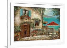 Ombrello Rosso-Ruane Manning-Framed Art Print