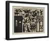 Ombres chinoises : la tentation de saint Antoine-null-Framed Giclee Print