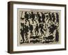 Ombres chinoises : Les aventures de Polichinelle-null-Framed Giclee Print