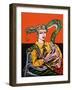 Omega Man, 2011-Adrian Wiszniewski-Framed Giclee Print