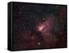 Omega Nebula-Stocktrek Images-Framed Stretched Canvas