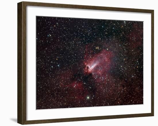 Omega Nebula-Stocktrek Images-Framed Photographic Print