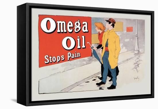 Omega-Georges Fay-Framed Stretched Canvas