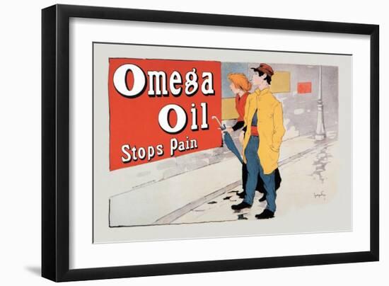 Omega-Georges Fay-Framed Art Print
