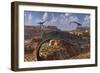 Omeisaurus Sauropod Dinosaurs from the Jurassic Era-null-Framed Art Print