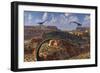 Omeisaurus Sauropod Dinosaurs from the Jurassic Era-null-Framed Art Print