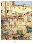 Villefranche on the French Riviera-Omer Coppens-Stretched Canvas