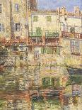 Villefranche on the French Riviera-Omer Coppens-Framed Giclee Print