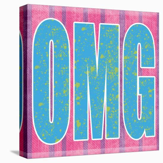 OMG-Louise Carey-Stretched Canvas