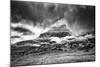 Ominous Clouds on Hidden Lake Trail-Dean Fikar-Mounted Photographic Print