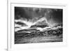 Ominous Clouds on Hidden Lake Trail-Dean Fikar-Framed Photographic Print