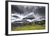 Ominous Clouds on Hidden Lake Trail-Dean Fikar-Framed Photographic Print