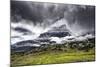 Ominous Clouds on Hidden Lake Trail-Dean Fikar-Mounted Photographic Print