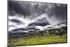 Ominous Clouds on Hidden Lake Trail-Dean Fikar-Mounted Photographic Print