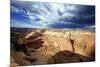 Ominous Sky, Canyon De Chelly, Arizona-George Oze-Mounted Photographic Print