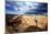 Ominous Sky, Canyon De Chelly, Arizona-George Oze-Mounted Photographic Print