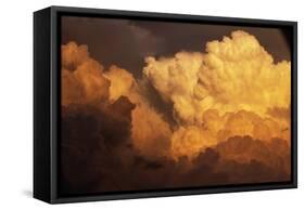 Ominous Storm Clouds Above Texas-Paul Souders-Framed Stretched Canvas