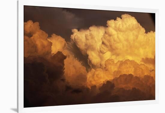 Ominous Storm Clouds Above Texas-Paul Souders-Framed Photographic Print