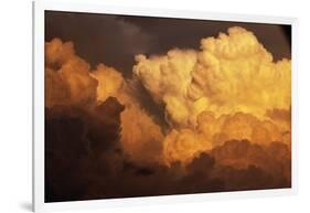 Ominous Storm Clouds Above Texas-Paul Souders-Framed Photographic Print